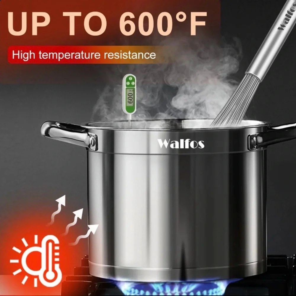 Walfos Whisk Large Heavy Duty Professional Stainless Steel Wire Whisk